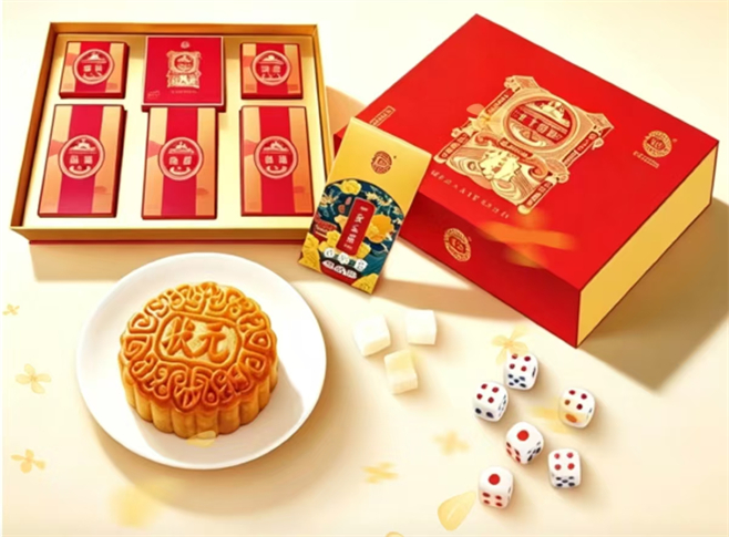五子登科会饼